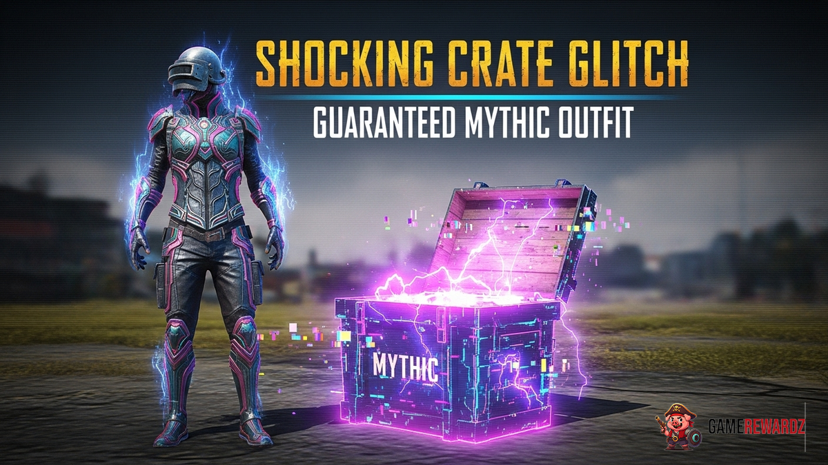 PUBG Mobile&#039;s Shocking Crate Glitch – Get a GUARANTEED Mythic Outfit Now!